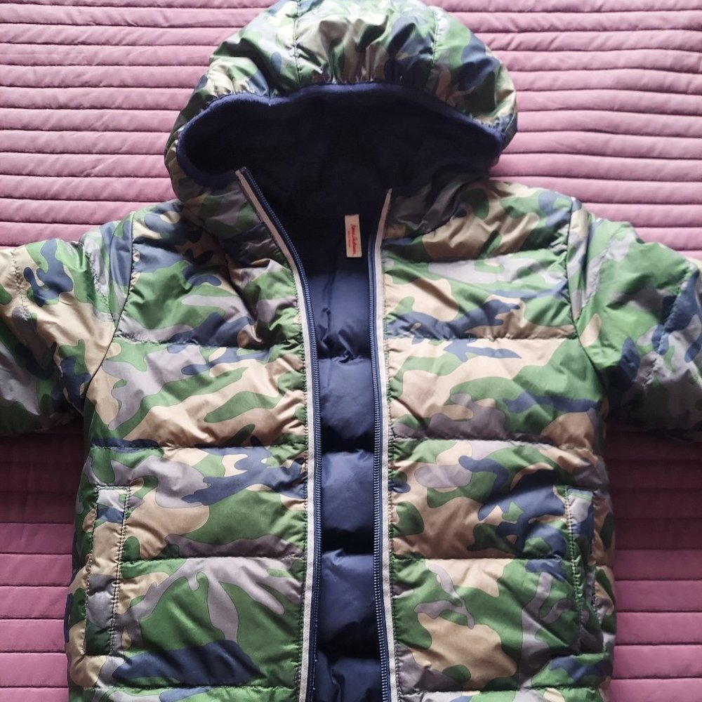 Camo jacket Hanna Andersson size 100 (4-5 years)